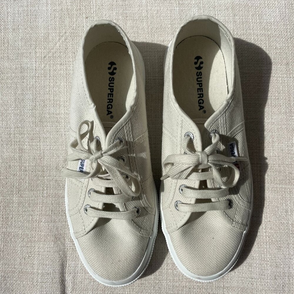 Superga Cotu Classic, size 38, beige - unboxed, like new